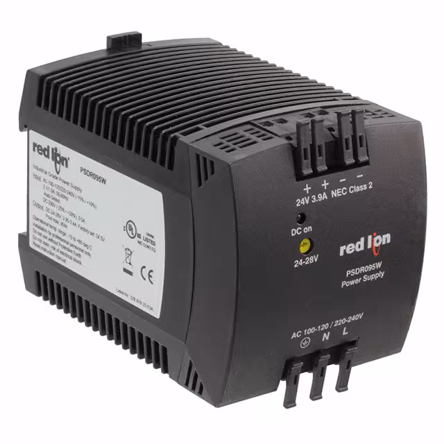 PSDR095W Red Lion Controls  Industrial DIN Rail Power Supplies